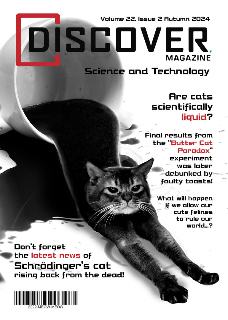 Discover Magazine Cover