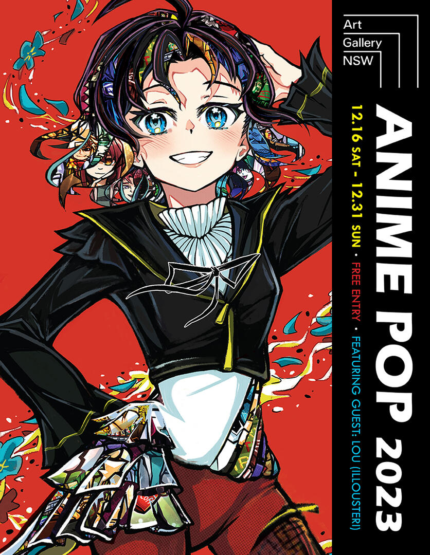 Anime Pop Exhibition Poster