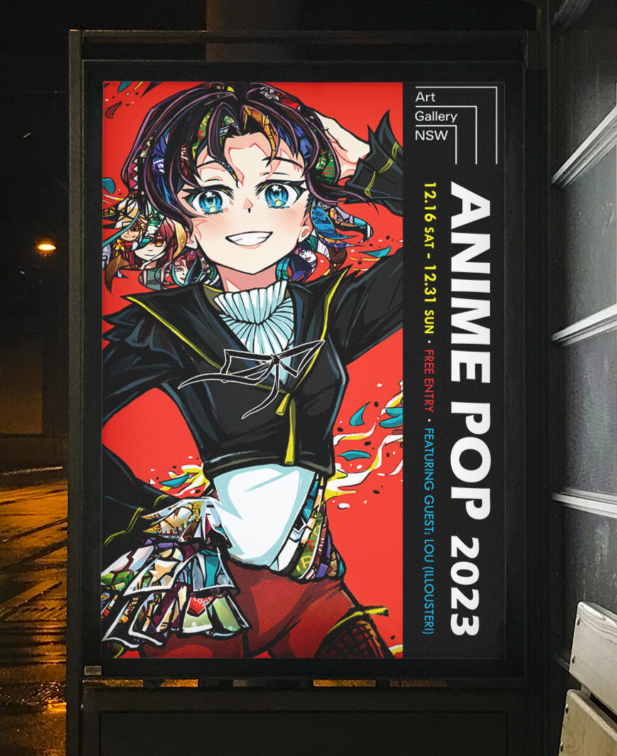 Anime Pop 2023 poster