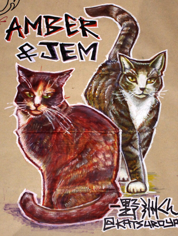 Amber (Ember) and Jem